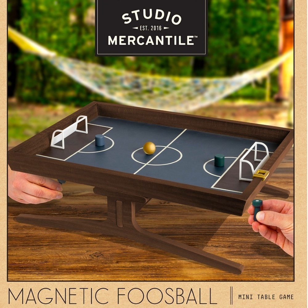 Studio Merchantile Magnetic Tabletop Fooseball Game NEW WEIGH 5.5lbs OVERSIZED​